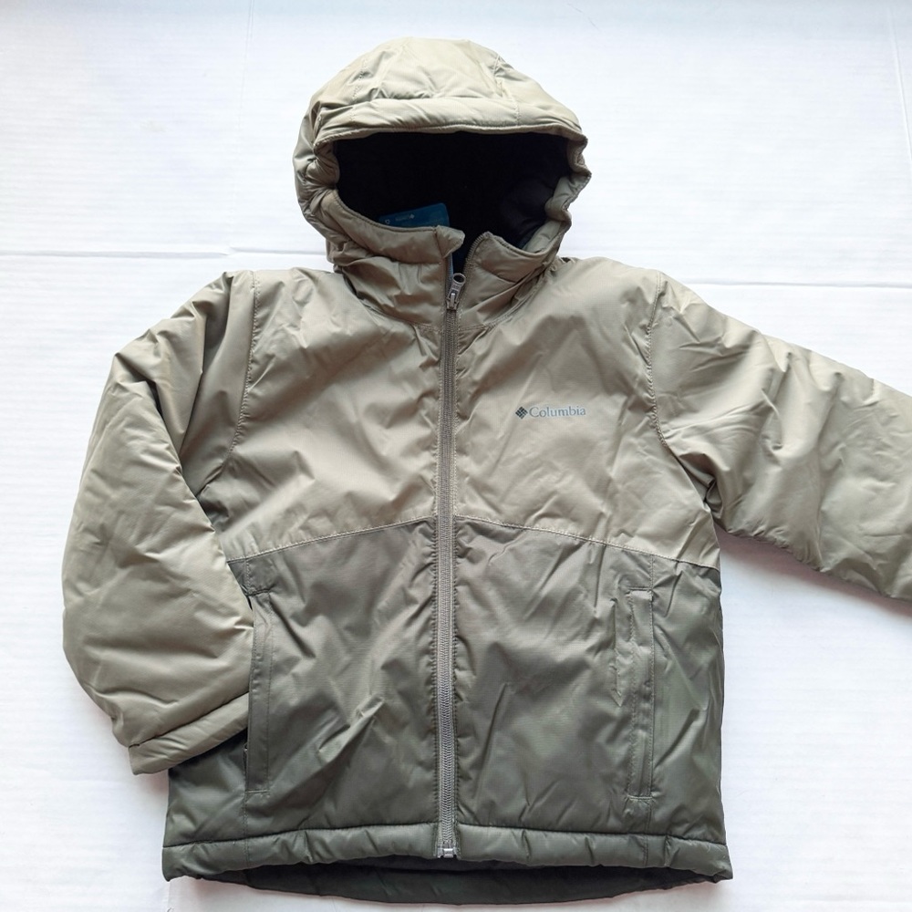 Columbia New Boy's Wind Chiller Insulated Hooded Jacket Omni size
Youth XS 6Y